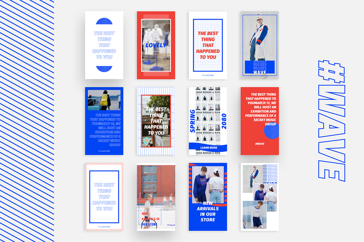 Wave - Instagram Template, a Social Media Template by itmeo (Photo 4 of 7)