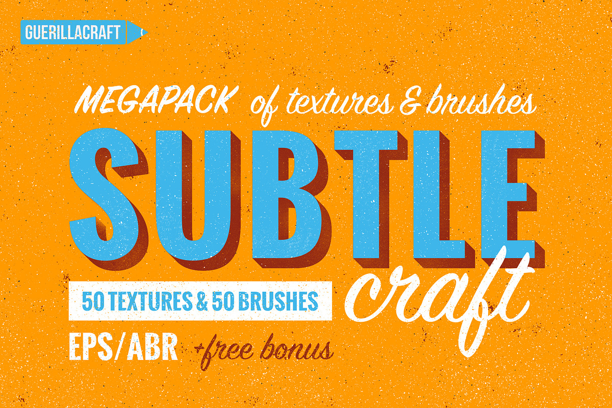 Subtlecraft - textures and brushes, a Texture Graphic by Guerillacraft (Photo 1 of 8)