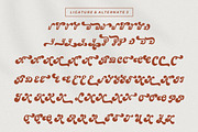 Mangolia - Retro Font Style!, a Script Font by HansCo Studio (Thumbnail 14 of 15)