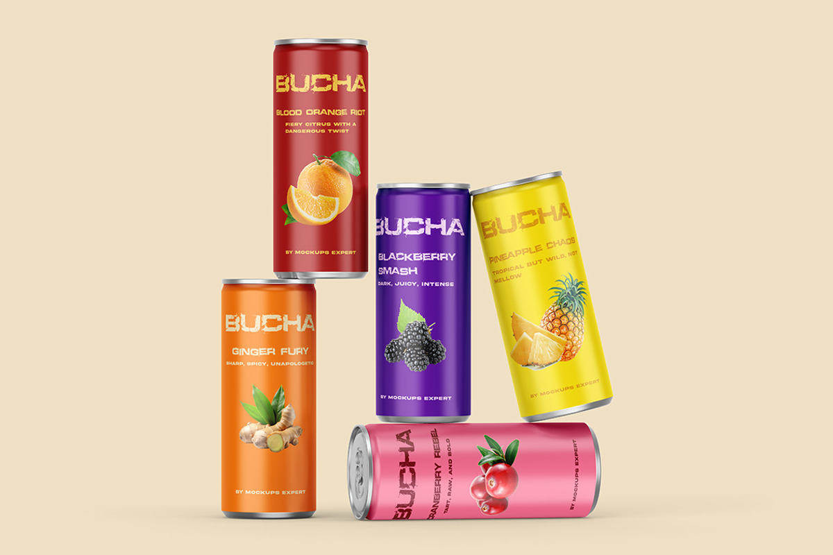 Soda Can Mockups, a Product Mockup by Mockups Expert (Photo 2 of 5)