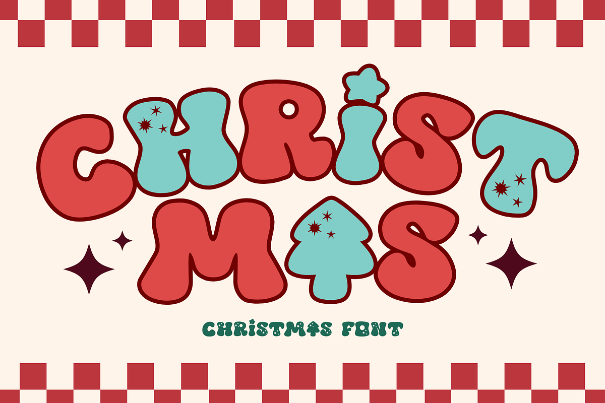 Christmas is a cute Christmas font, a Handwritten Font by Brown Cupple (Photo 1 of 8)