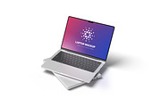 Realistic Laptop Mockup, a Mac Mockup by Graphic Deal (Thumbnail 4 of 7)