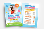 Daycare Flyer Template, a Flyer Template by BrandPacks (Thumbnail 1 of 8)