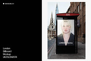 London Poster Mockup, UK23LON0574, an Advertising Mockup by Brandacle Mockups (Thumbnail 1 of 5)