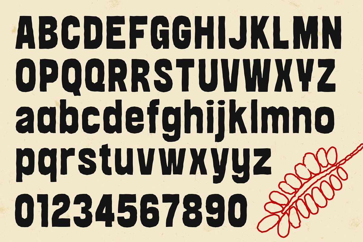 Rougho – Distressed Stamp Display, a Sans Serif Font by Sekyra Lab (Photo 3 of 10)