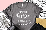 Bella Canvas 3001 Graphic Mockups, a Shirt Mockup by lock and page (Thumbnail 59 of 65)