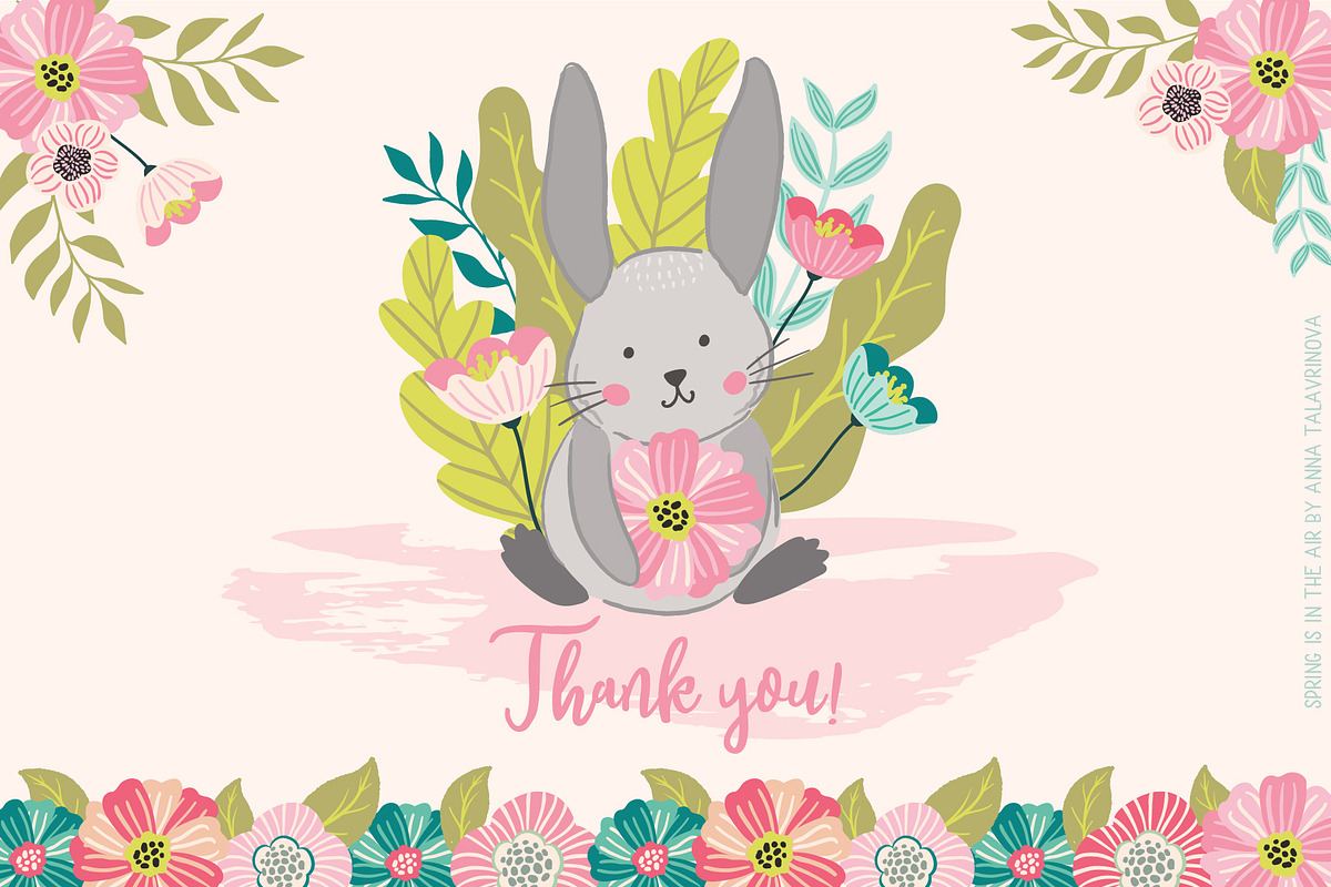 Spring is in the air bundle, an Animal Illustration by Cozy pattern shop (Photo 12 of 12)