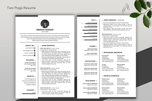 ATS Resume CV Word & Google Docs 27