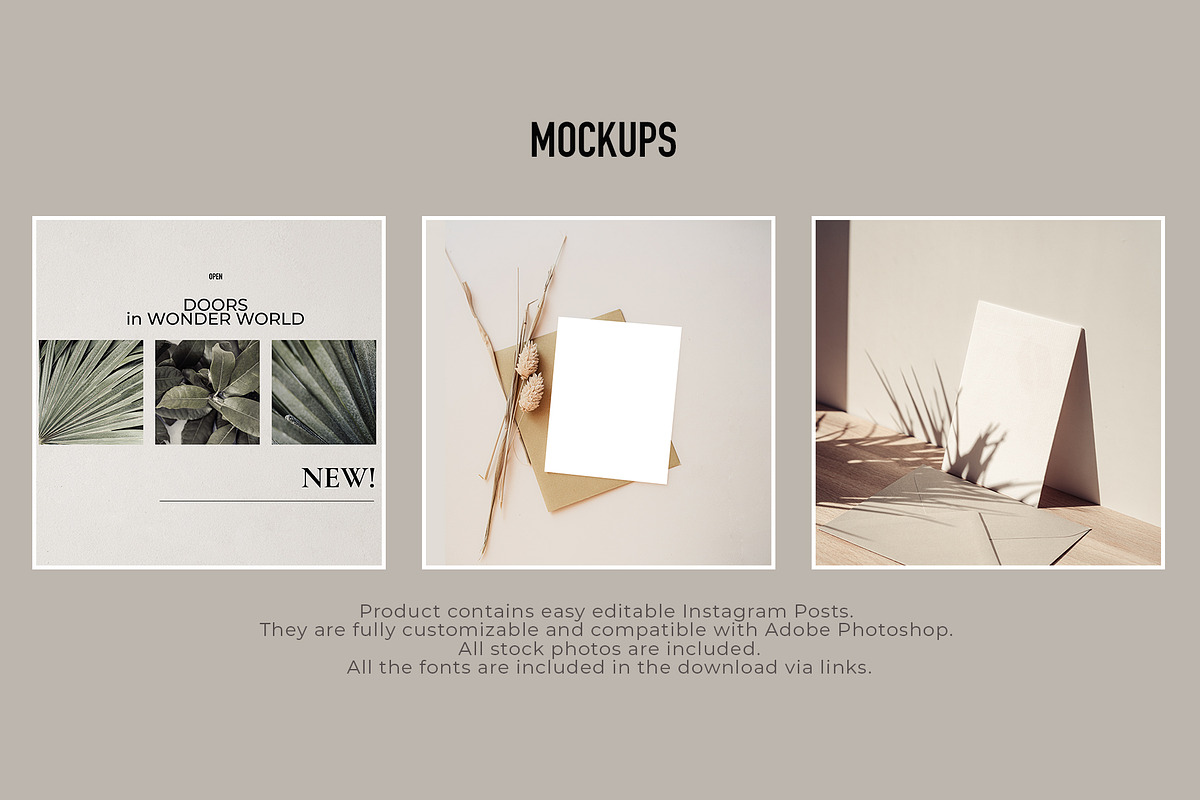 Minimalism. Feed №10, a Social Media Template by OntheMoon (Photo 8 of 12)