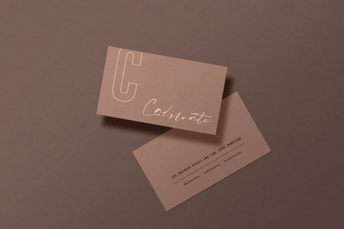 Boldris Signature Font preview 5
