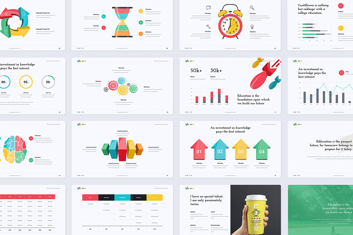 Eduline - Education Template, a Presentation Template by UDEA Store (Photo 10 of 12)