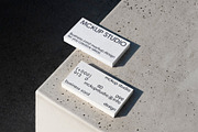3 Business card mockup, an Advertising Mockup by eezo (Thumbnail 2 of 10)