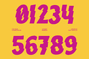 CS Nomic Rippled, a Sans Serif Font by Craft Supply Co. (Thumbnail 4 of 8)