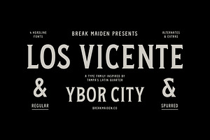 Vicente Font Family