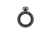 Vintage Pocket Watch SVG Bundle, an Illustration by yasushie (Thumbnail 22 of 31)