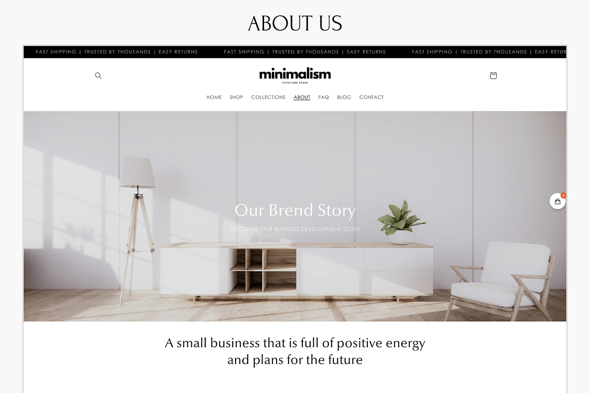 MINIMALISM - Shopify Furniture Theme, a Shopify Template by CharmingAttractive (Photo 5 of 30)