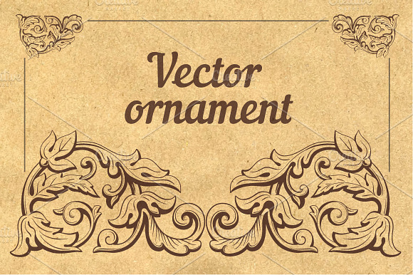 Vintage Vector Elements preview 4