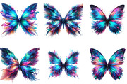 Cute Colorful Butterfly PNG Clipart, a Seasonal Illustration by Craft Nest (Thumbnail 2 of 6)