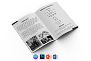 Funeral Program Template | Obituary, a Brochure Template by Designscozy (Thumbnail 3 of 8)