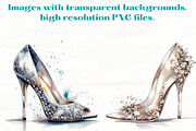 Wedding Shoes clipart x8, an Object Illustration by Mermaids Cove (Thumbnail 5 of 8)