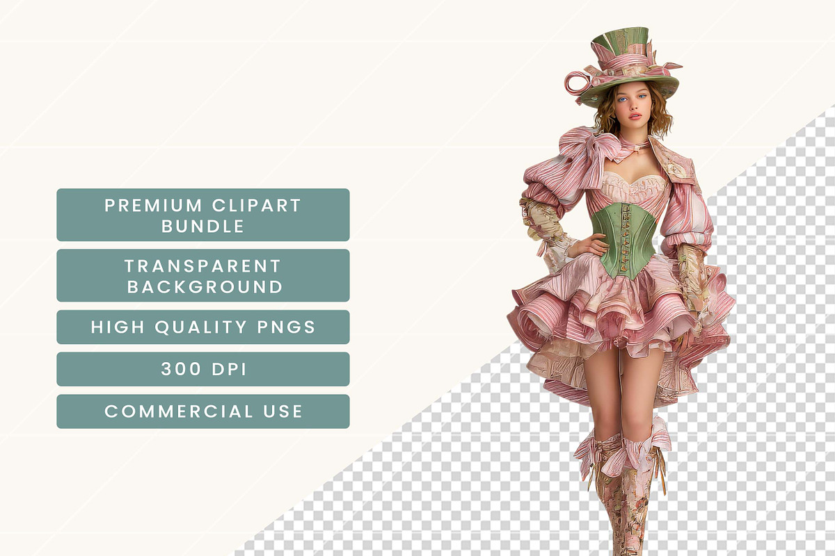 Surreal Art Summer Fashion Woman, a Person Illustration by BusyDaydesign (Photo 6 of 8)