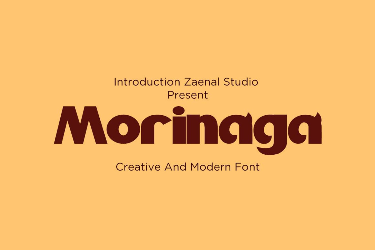 Morinaga, a Slab Serif Font by Zaenal Studio (Photo 1 of 12)