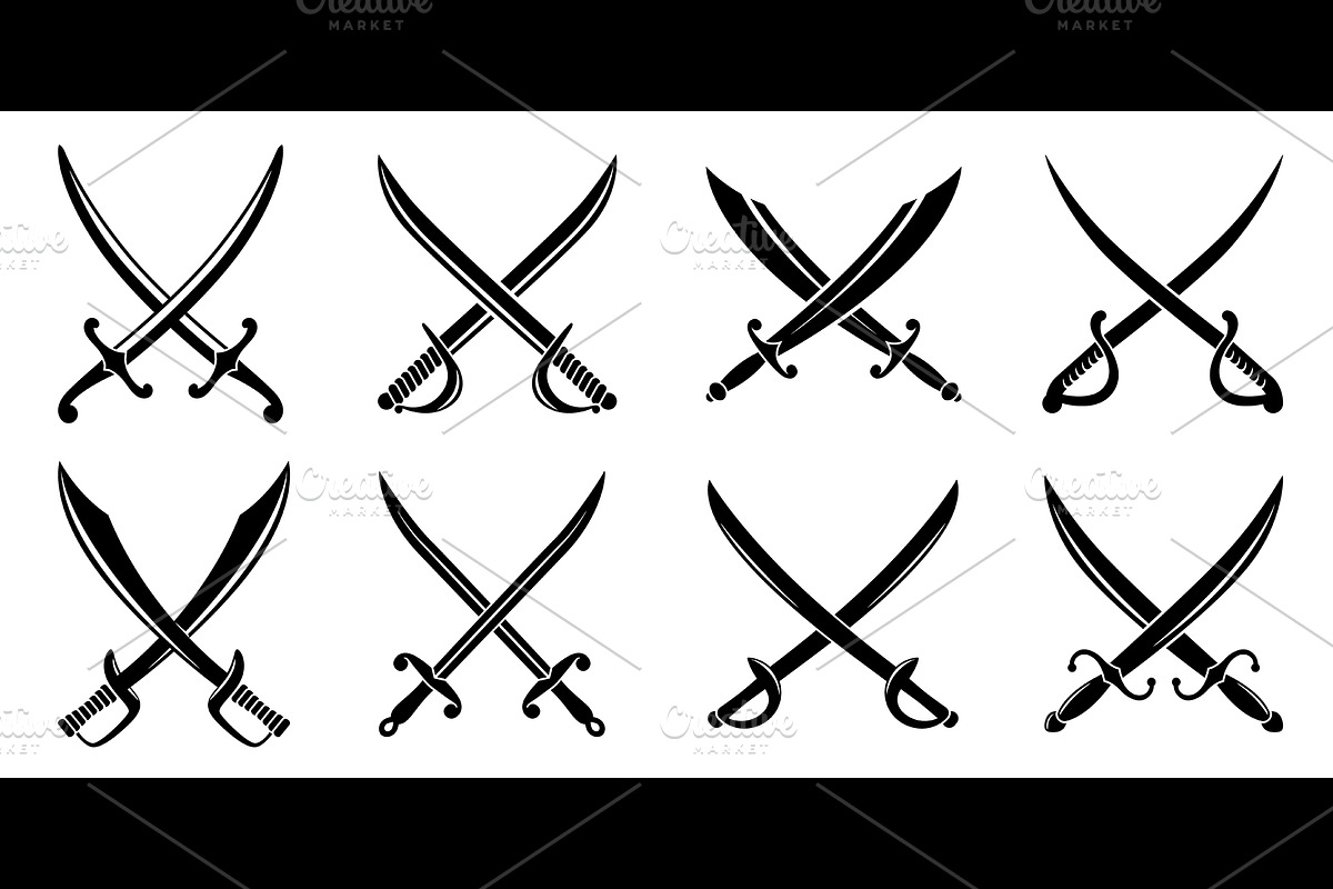 Pirate sabers and swords, an Object Illustration by Buch&Bee (Photo 2 of 3)