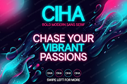 Ciha – Elegant Serif Typeface, a Serif Font by Astuti Studio (Thumbnail 6 of 25)