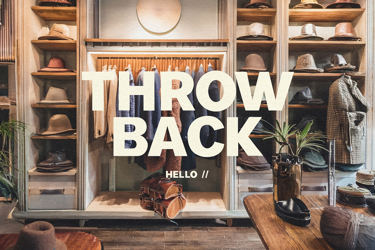 Galina Reany Bold Retro Display Font, a Sans Serif Font by Maulana Creative (Photo 2 of 7)