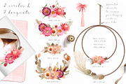 Big romantic dried flower set, a Texture Illustration by marie dricot (Thumbnail 2 of 18)