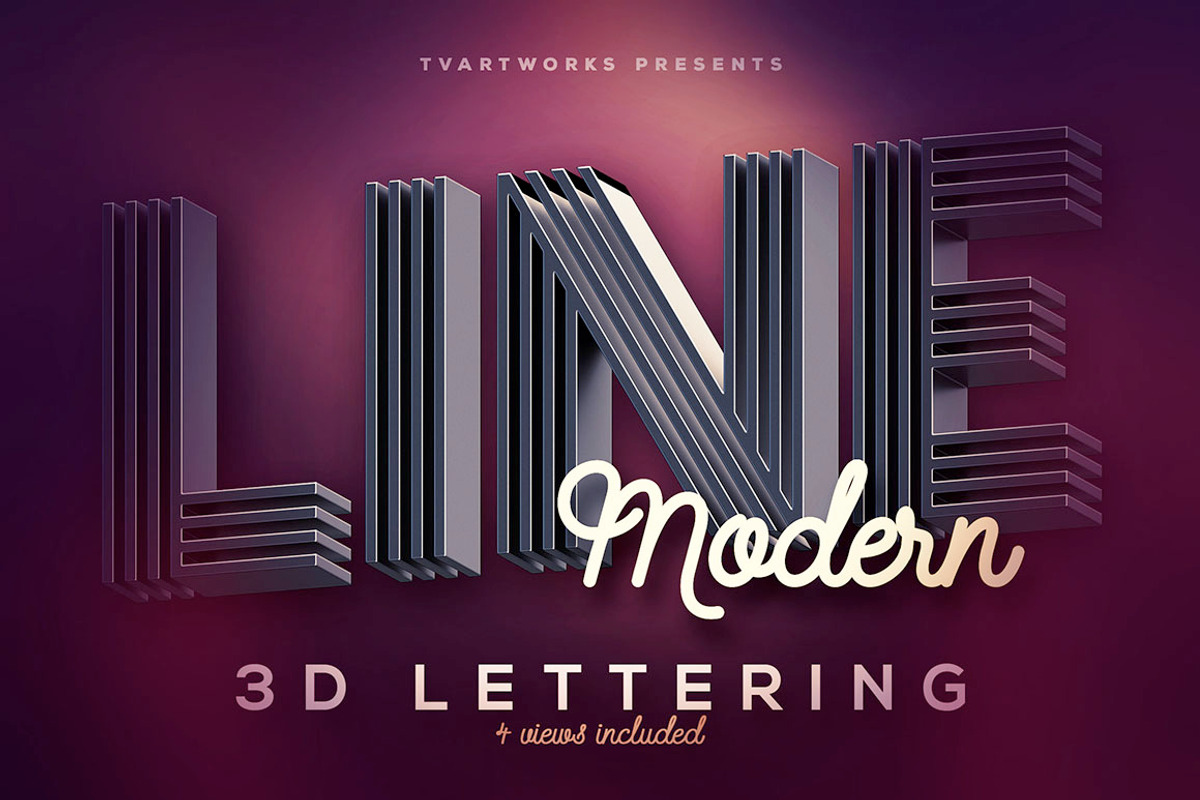SALE 9 Creative 3D Lettering Sets, a Graphic by TVartworks (Photo 57 of 60)