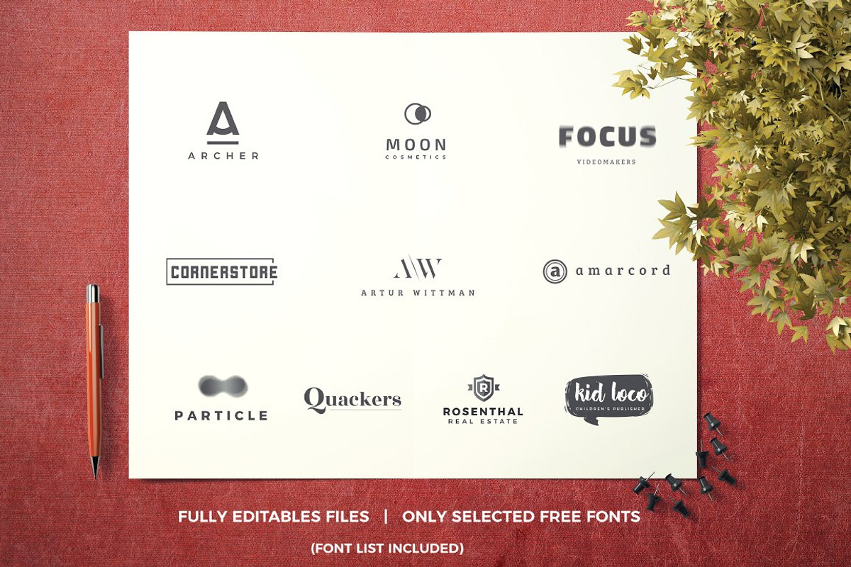 Logo Ultra Bundle, a Branding & Logo Template by Nues Design (Photo 18 of 56)