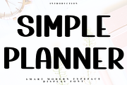 Simple Planner, a Script Font by InermediaSTUDIO (Thumbnail 1 of 8)
