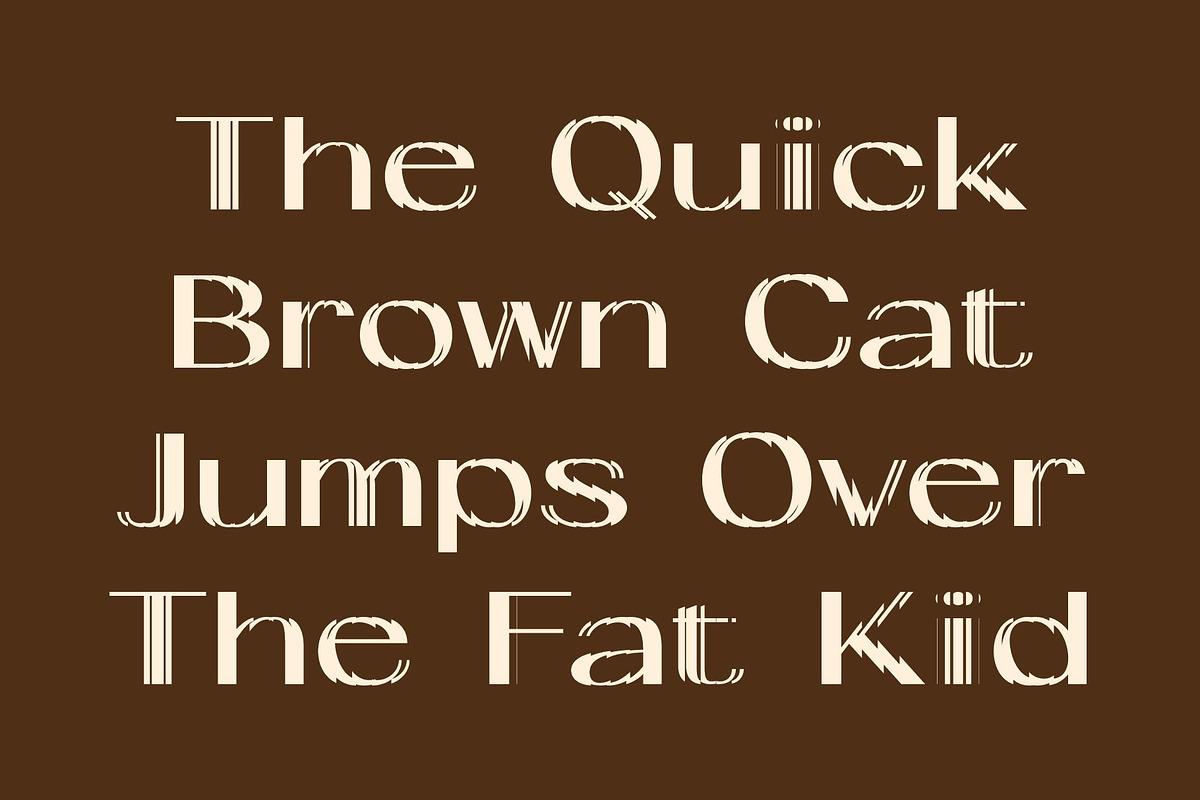 Canpile Refracted, a Sans Serif Font by Craft Supply Co. (Photo 4 of 8)