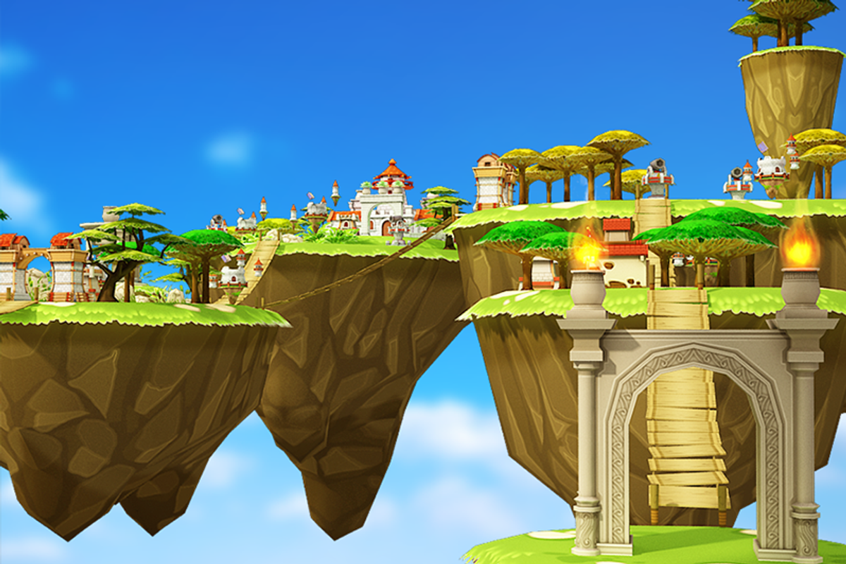Floating Islands, an Environmental 3D Model by Souchenki (Photo 5 of 17)