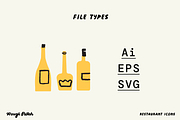 Playful Restaurant Icons | 2-color, a Duotone Icon by Rough Patch Studio (Thumbnail 5 of 7)