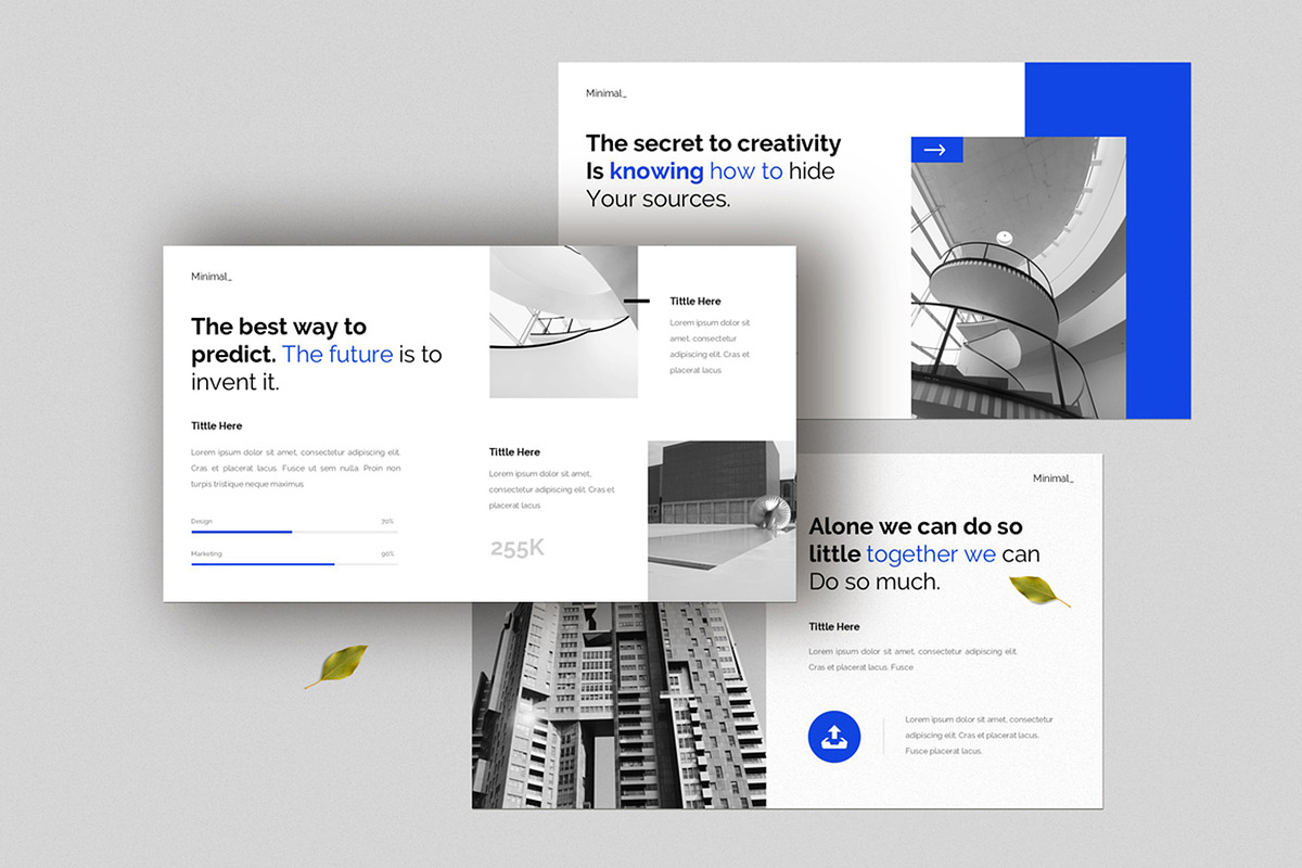 Minimal Presentation, a Presentation Template by Dream-Lab (Photo 5 of 8)