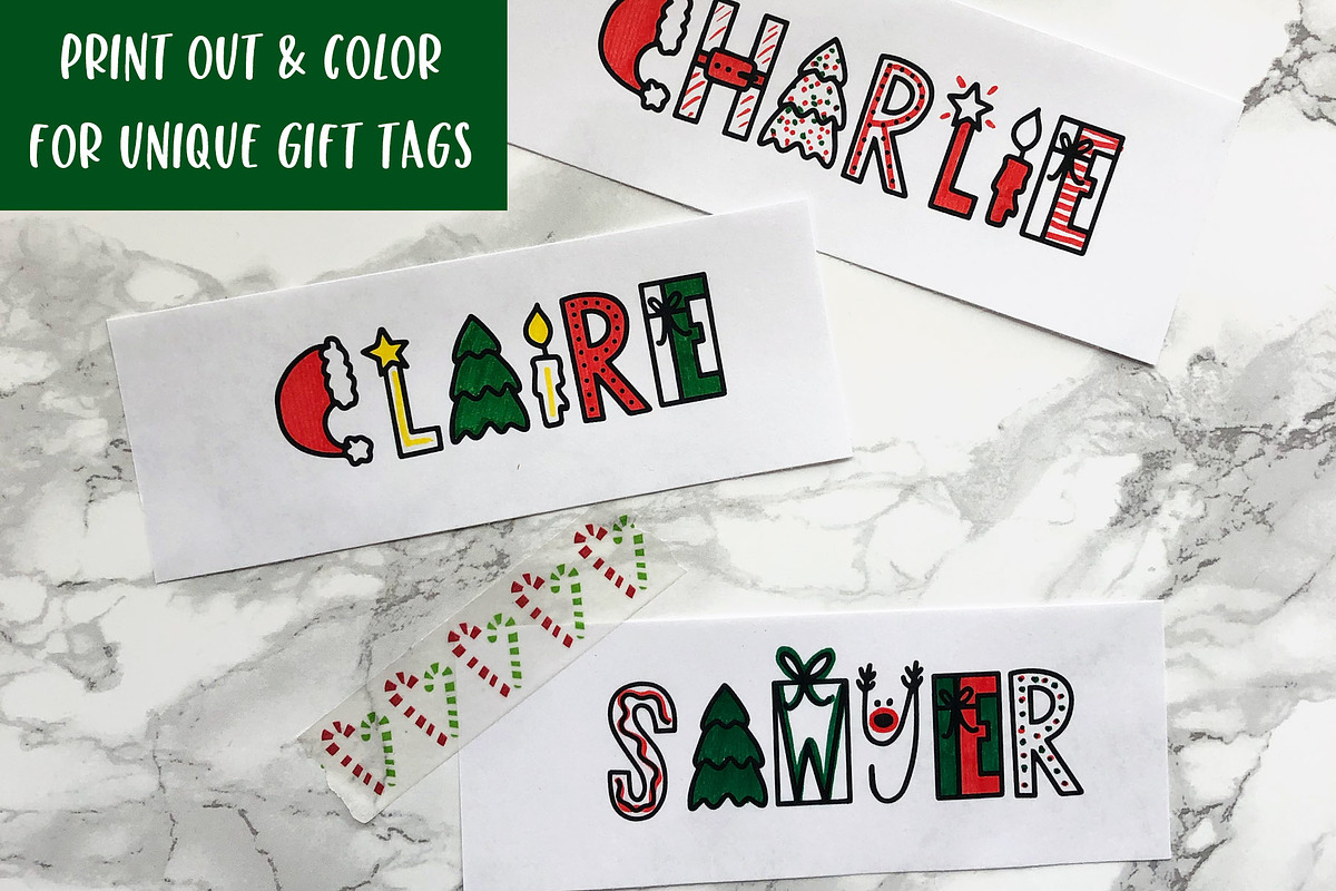 Dasher, A Holiday Symbols Font preview 4
