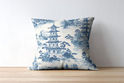 8 Pagoda Seamless Patterns, a Pattern Graphic by Inknfolly (Thumbnail 5 of 5)