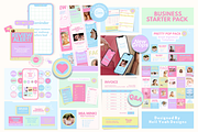 Pretty Pop Branding Kit Templates, a Templates & Theme by Hell Yeah Designs (Thumbnail 9 of 10)
