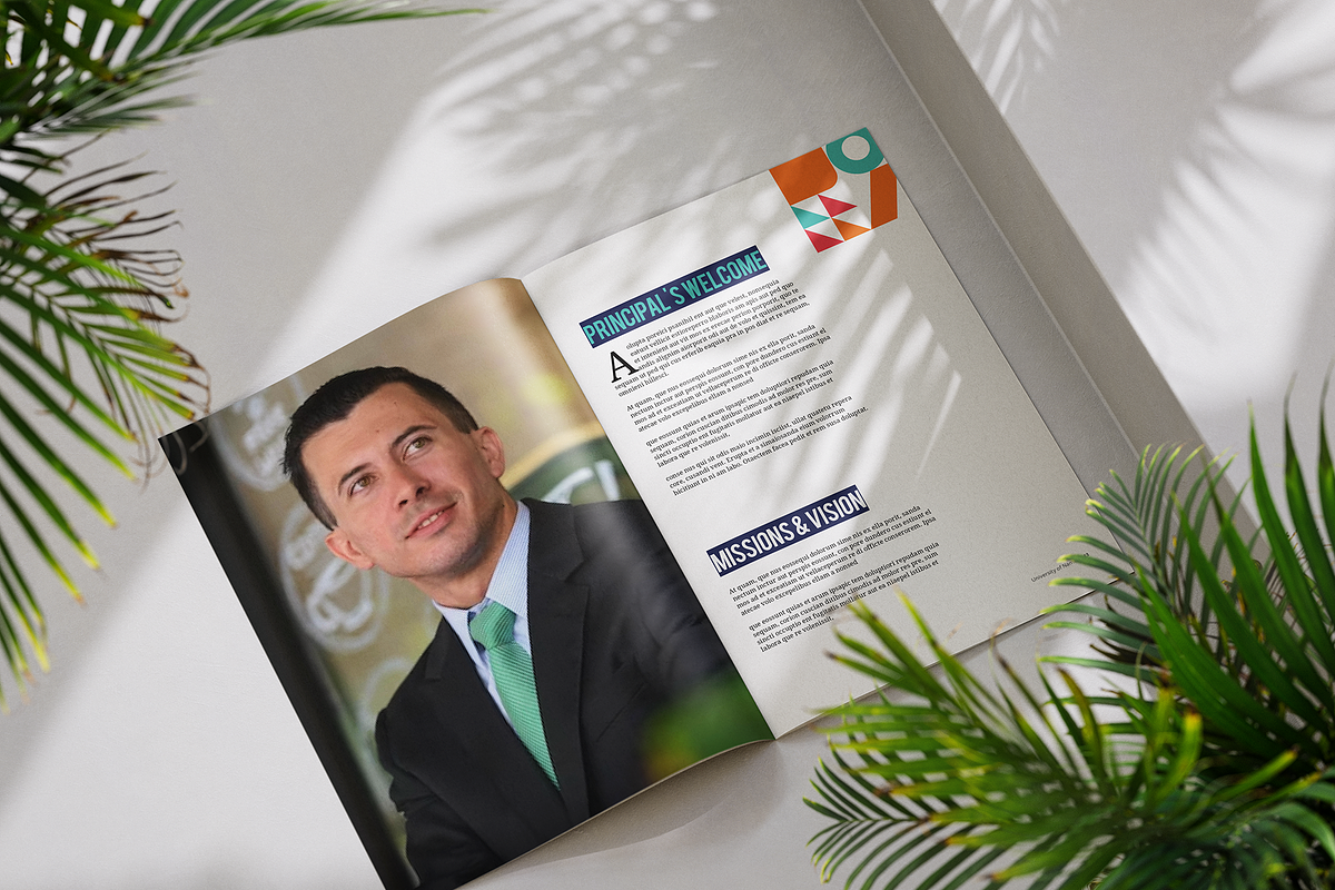College University Prospectus, a Brochure Template by azadcsstune (Photo 7 of 10)