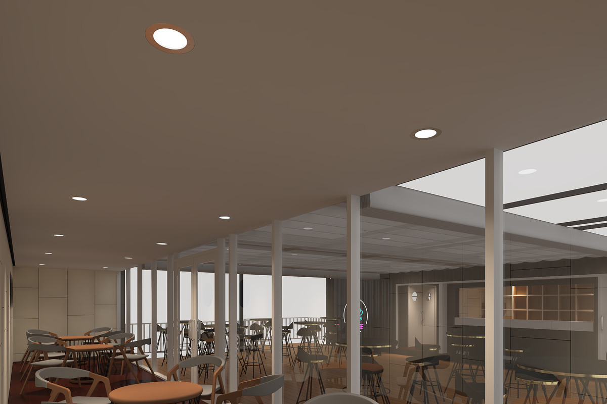 3D Model Container Cafe 14, an Architecture 3D Model by SR 3D Visual (Photo 19 of 19)