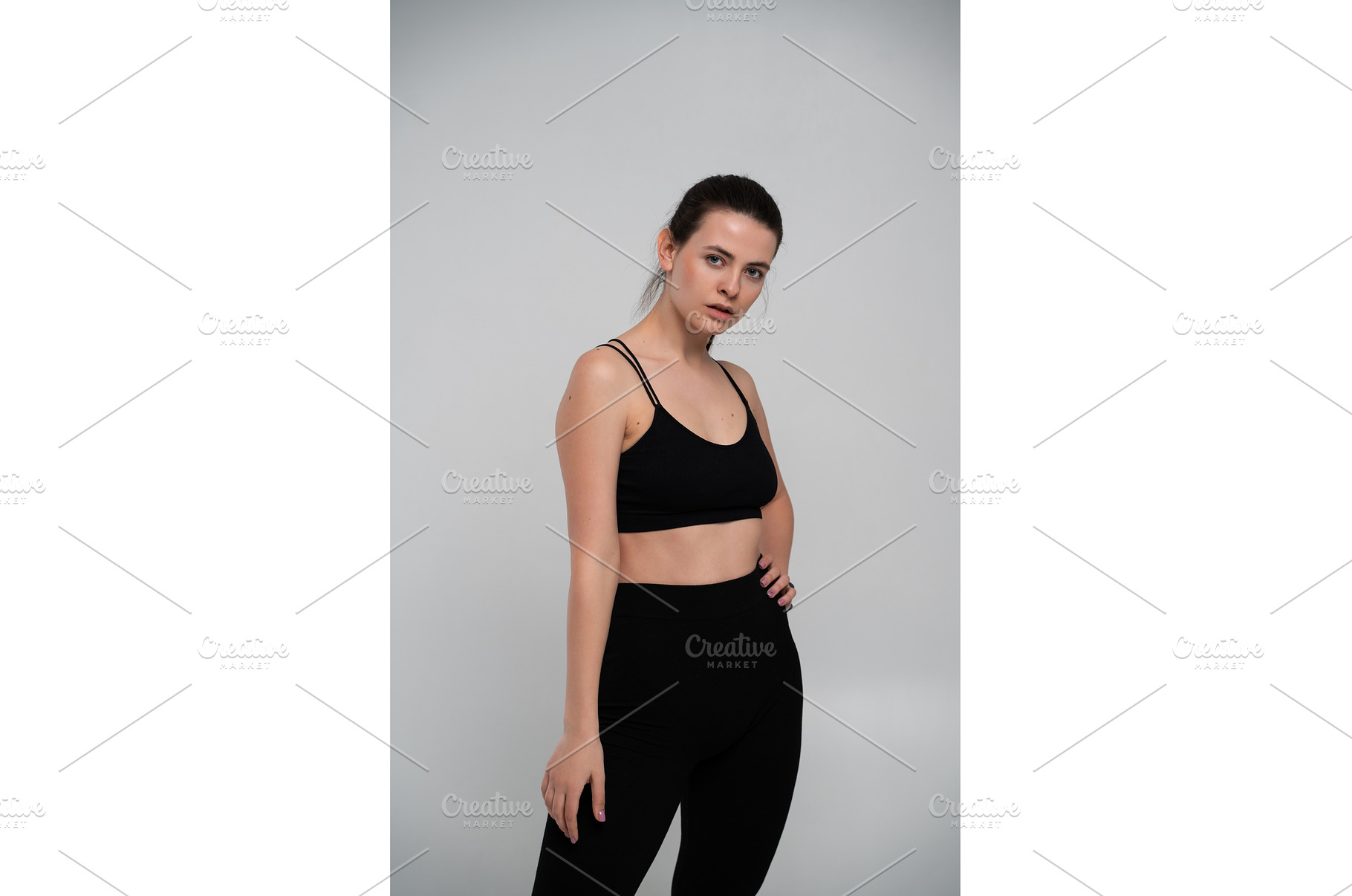 Young adult woman standing, a Sports & Recreation Photo by volodymyrshtun13795