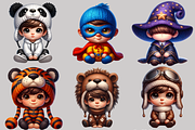 Baby boy clipart, little boy png, a Person Illustration by AnetArtStore (Thumbnail 2 of 7)