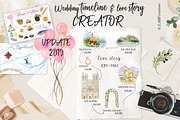 Wedding timeline map & story creator, a Food Illustration by LABFcreations (Thumbnail 2 of 26)
