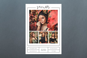 Senior Session Template PSD