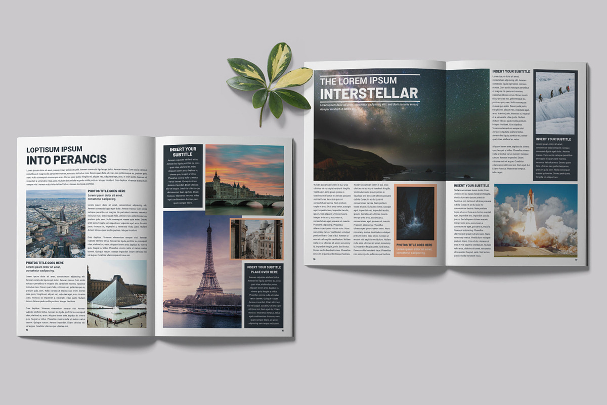 Magazine Template, a Magazine Template by Ultimate Template Shop (Photo 5 of 7)
