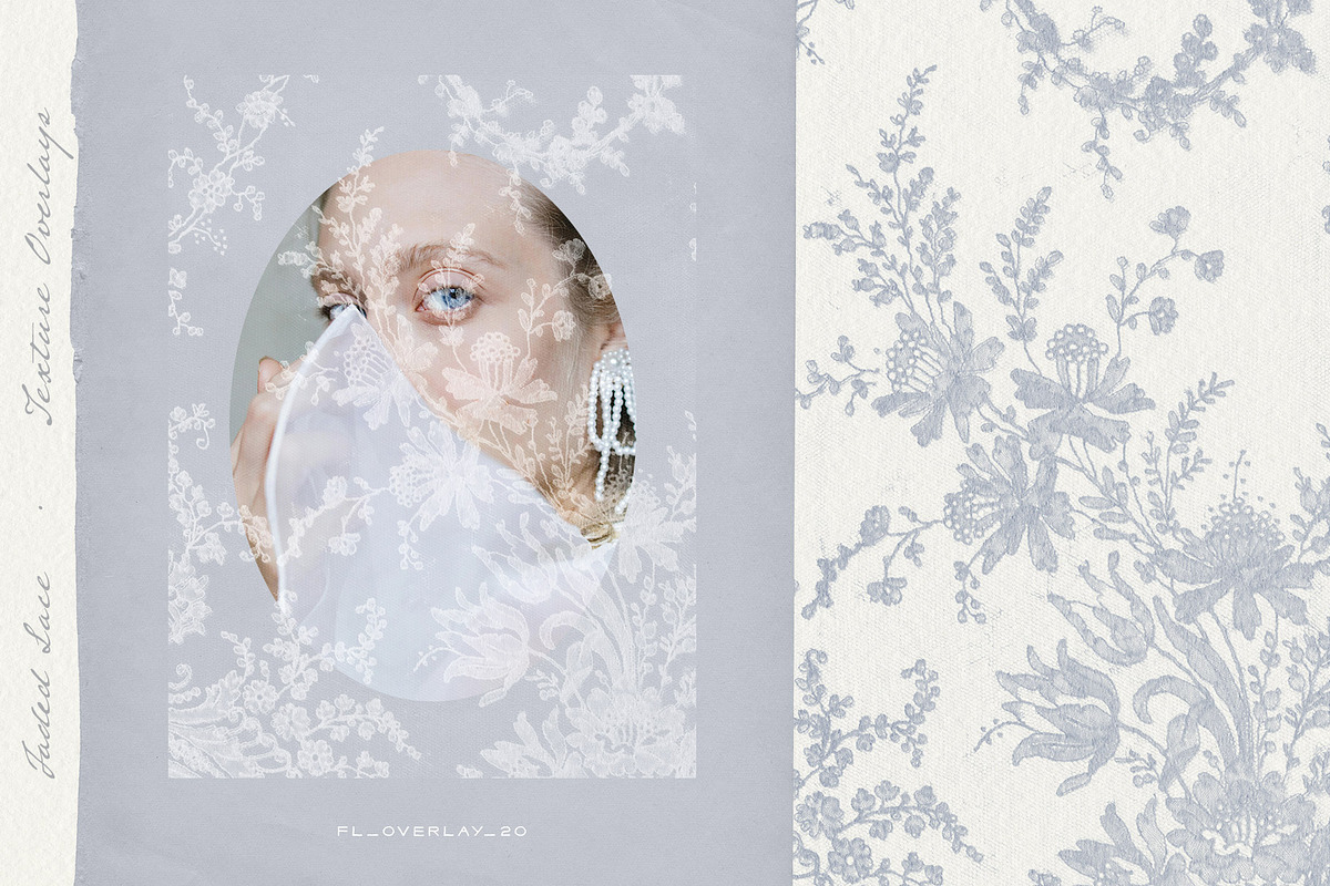 Faded Lace Texture Overlays, a Texture Graphic by alonahaidash (Photo 13 of 22)