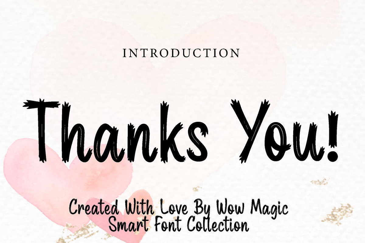 Twisted Love, a Handwritten Font by Wow Magic (Photo 3 of 3)