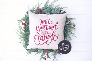 A Handlettered Christmas